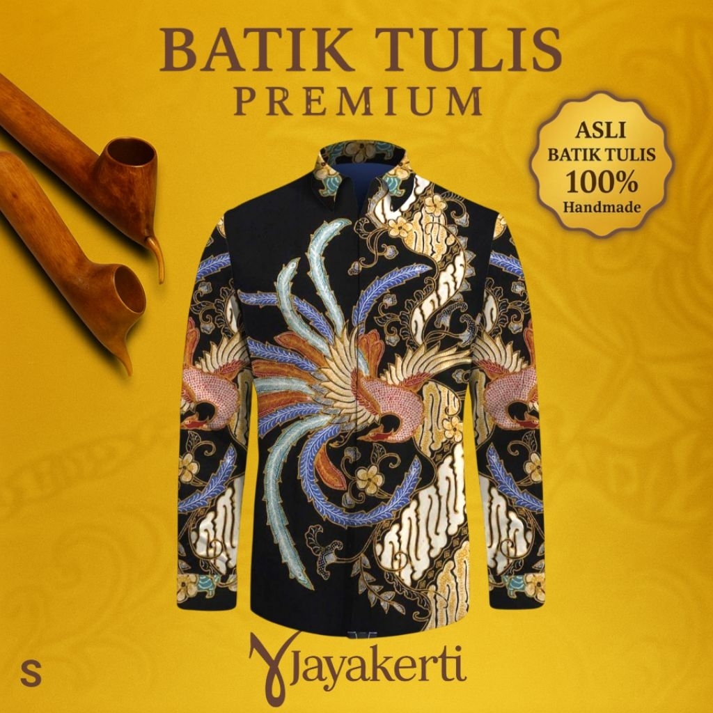 Bahan Kain Batik Tulis Sutra Atbm Asli Handmade Motif Kemeja Pria Premium Original Berkualitas Pekal