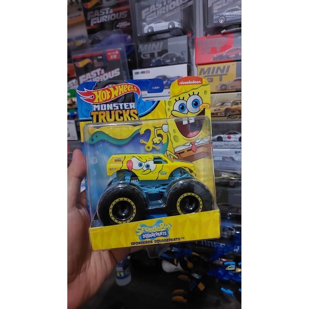 Hotwheels Monster Truck Spongebob