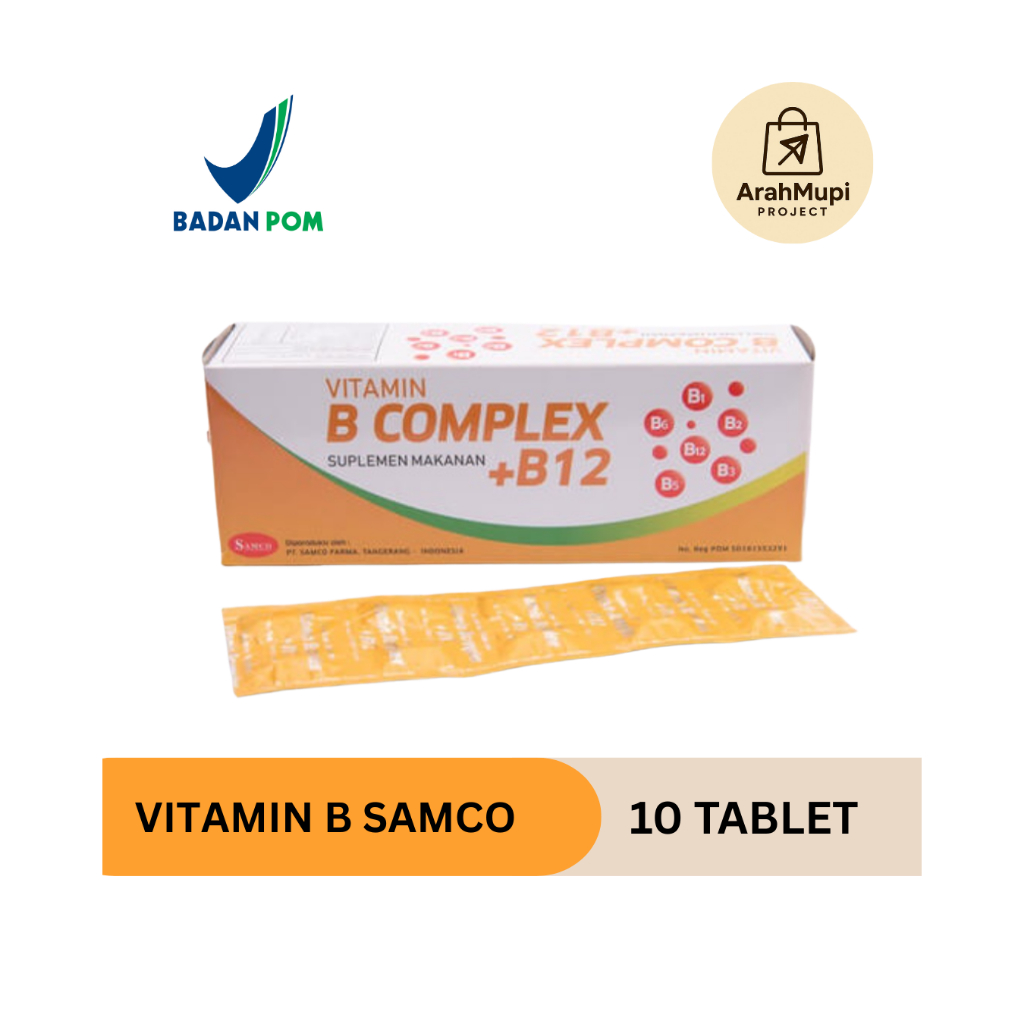 VITAMIN B COMPLEX +B12 SAMCO FARMA