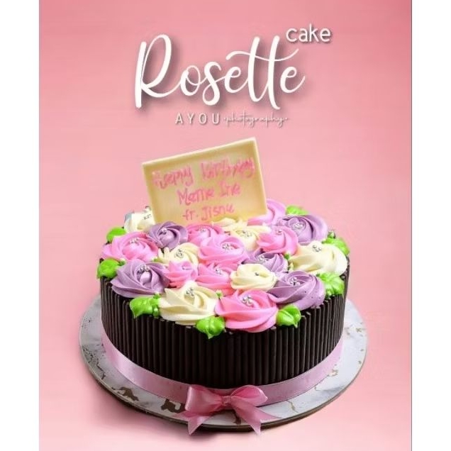 

Rosette Cake
