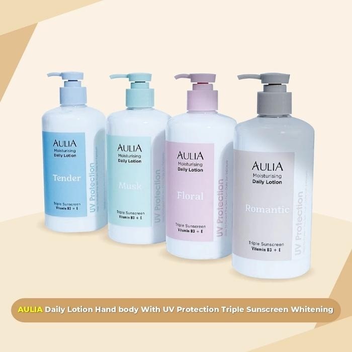 AULIA Moisturising Daily Lotion 500ml - AULIA Body Lotion