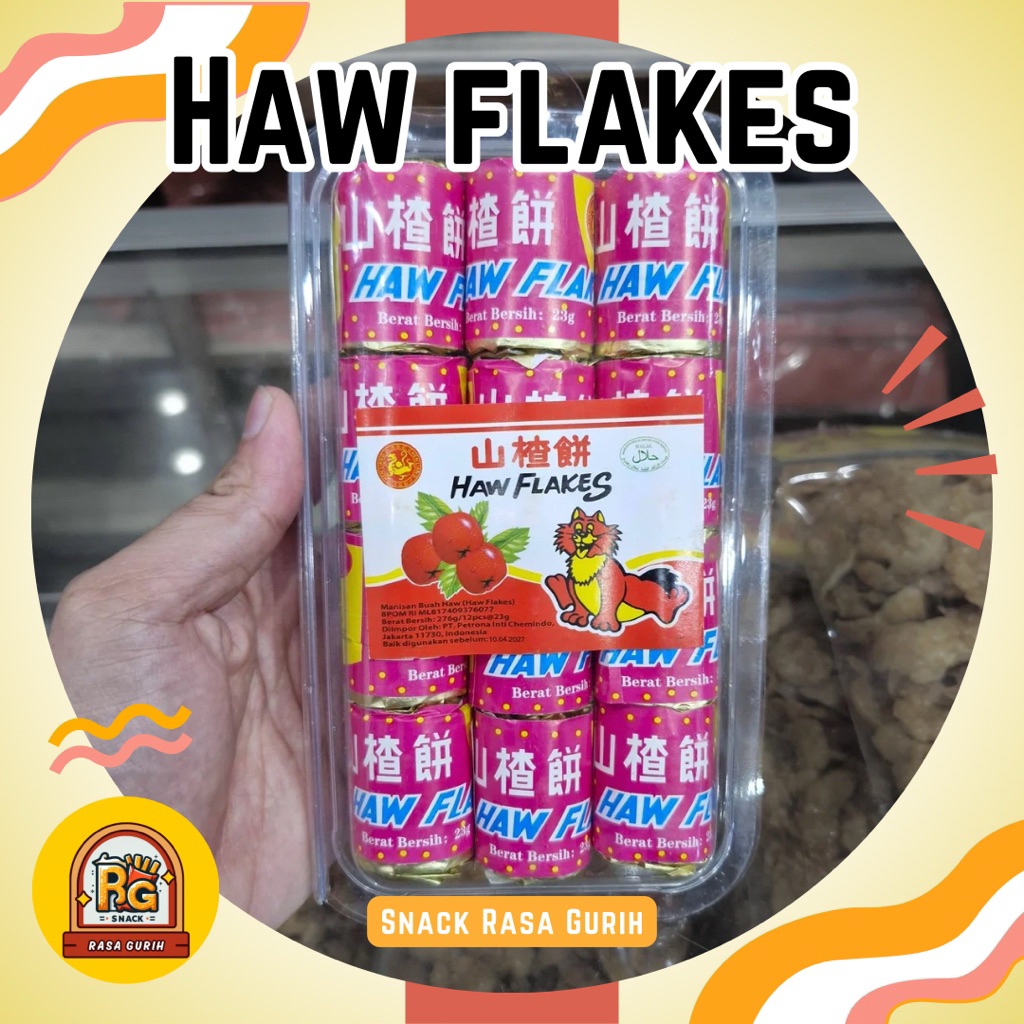 

Manisan/Permen Buah Sanca/Haw Flakes 270 gr