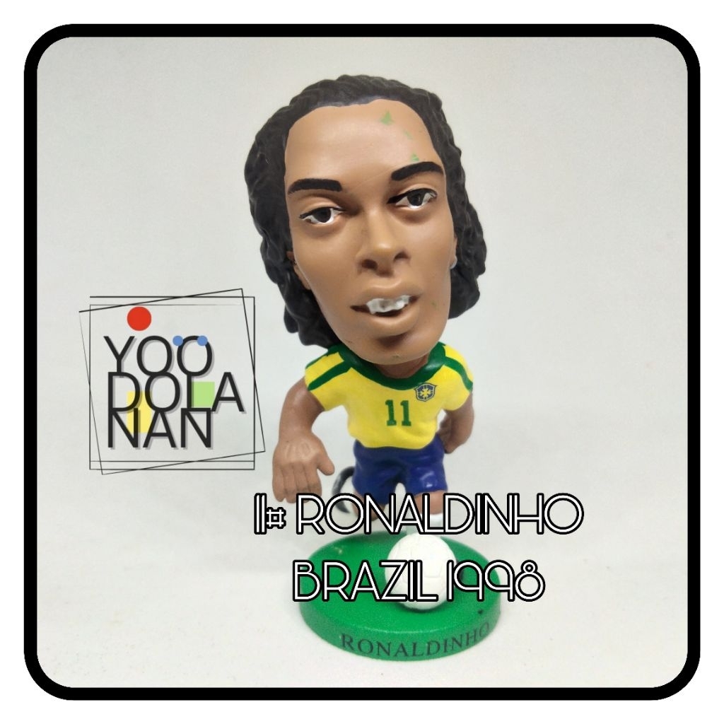 11# RONALDINHO - BRAZIL 1998 FORWARD SPORTS CORINTHIAN FIGURE PEMAIN BOLA