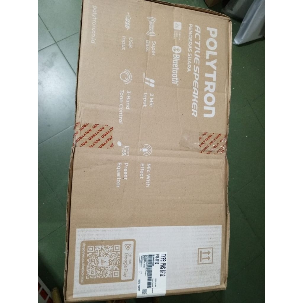 speaker polytron pas 8F12