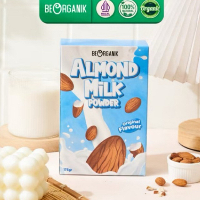 

Beorganik Almond Milk Powder PLAIN (NO SUGAR) / Susu Almond Bubuk