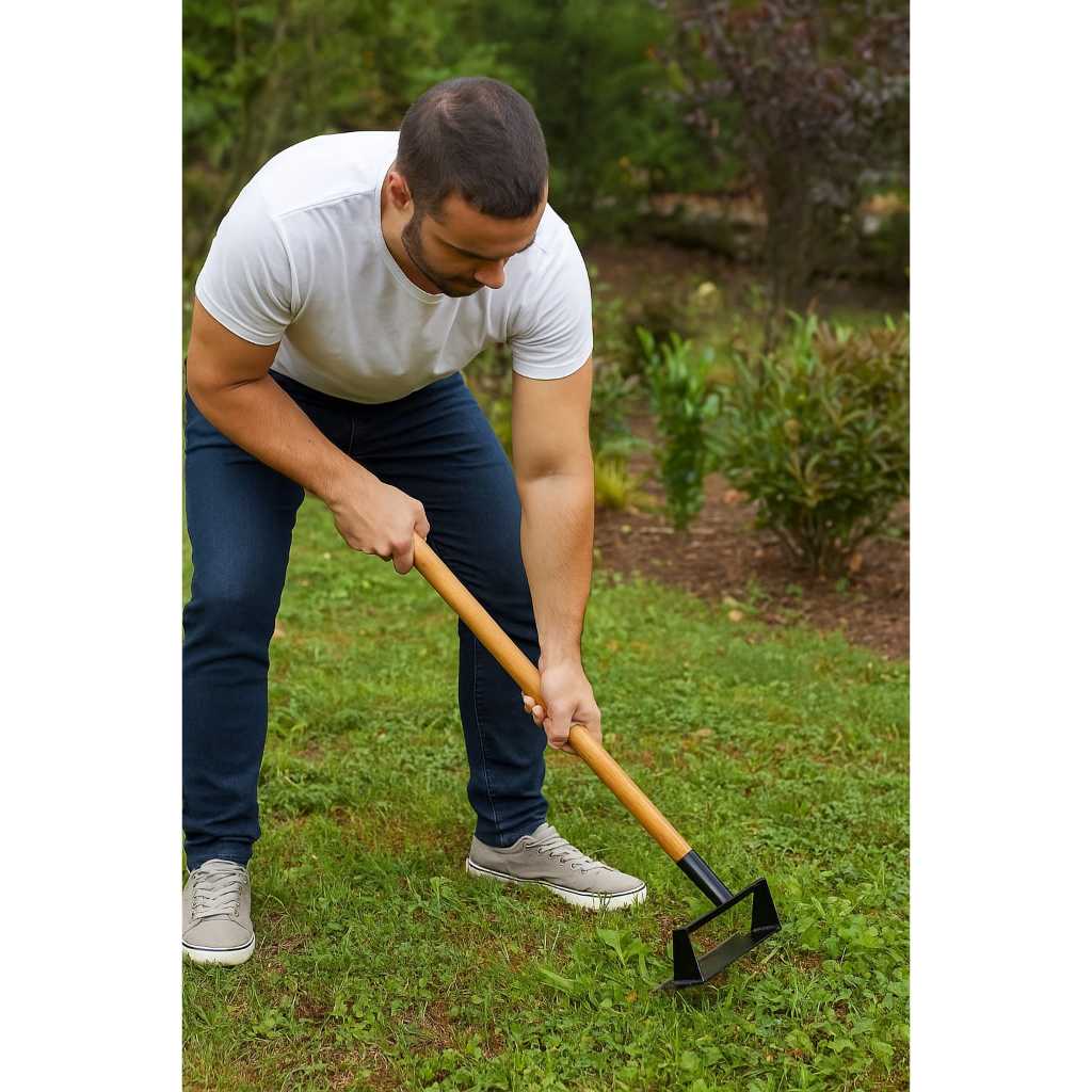 Cangkul Gulma Gigi Gergaji Kayu – Alat Pembersih Rumput & Berkebun Praktis