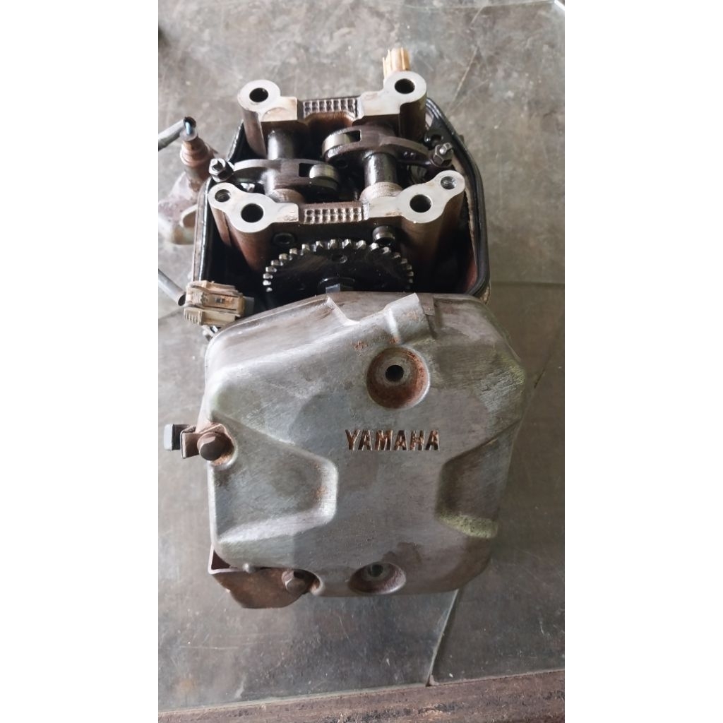 head kop blok deksel cylinder set isian jupiter z 1 ori copotan second