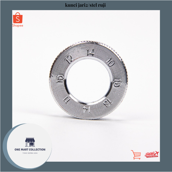 Kunci Stel Ruji Sepeda/Motor