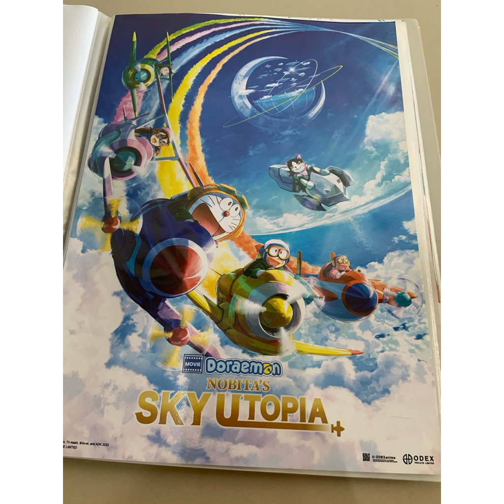 Official Poster CGV A3 Doraemon Sky Utopia (Original)