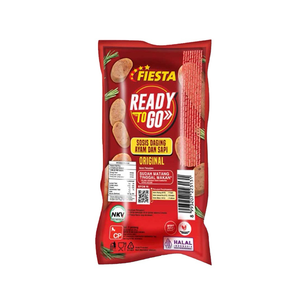 

Fiesta Ready To Go Sosis Daging Ayam 65 g