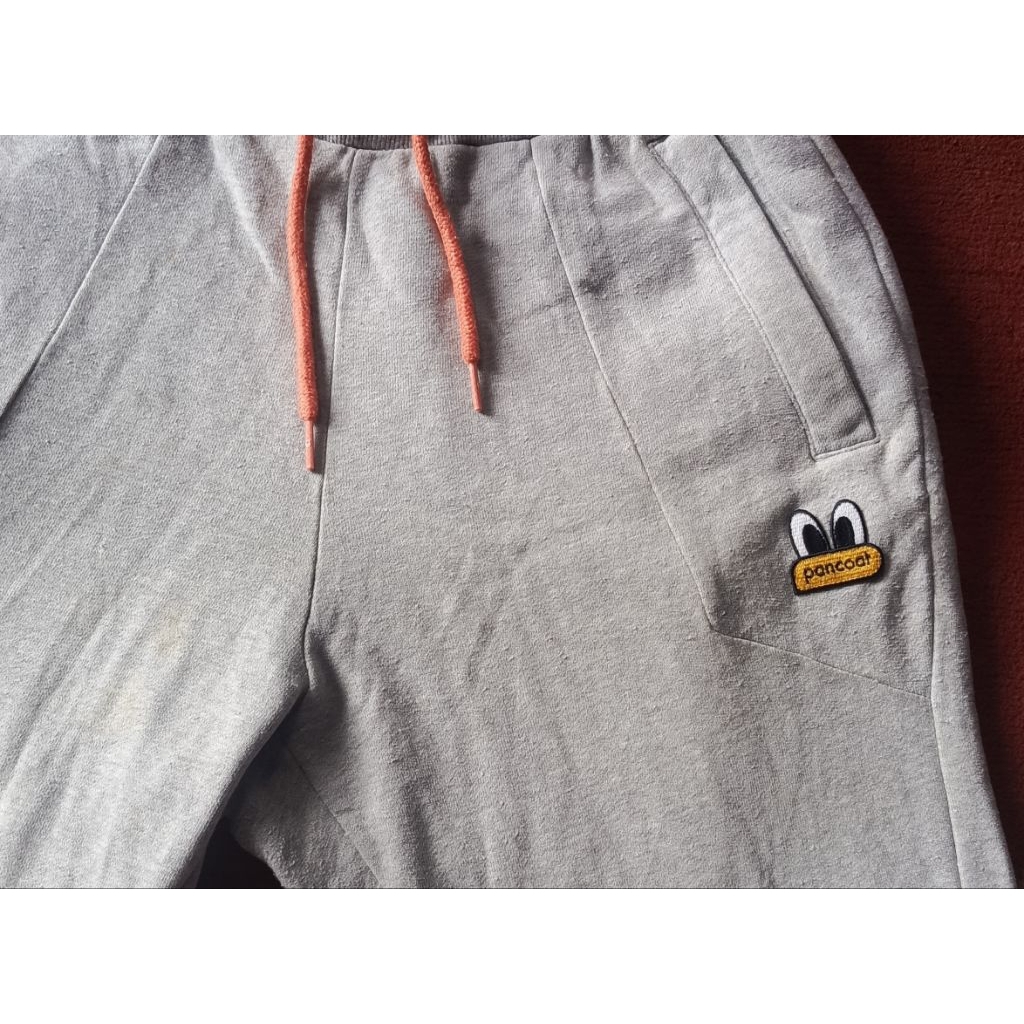 celana jogger pancoat second abu"