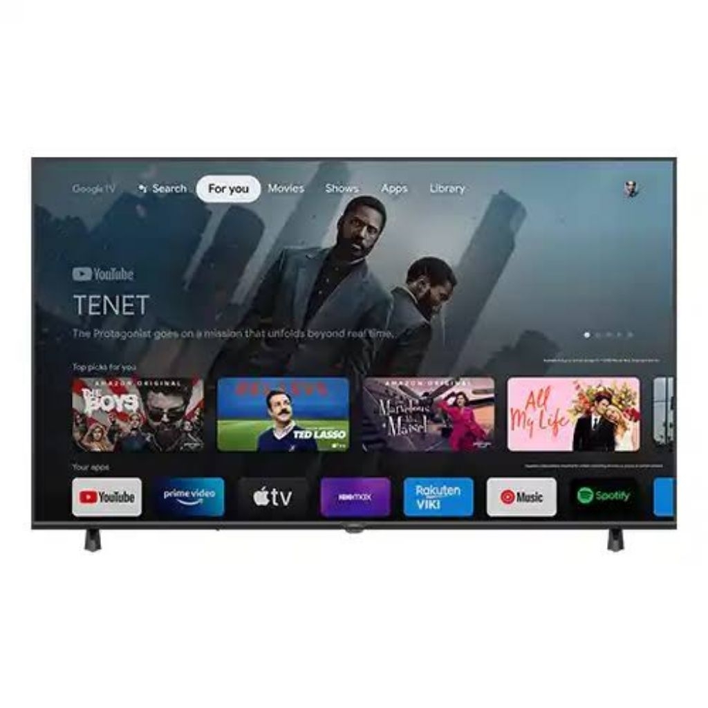 TV 75 Inch AQT75K85FUX AQUA JAPAN 4K UHD Bezelless Google TV