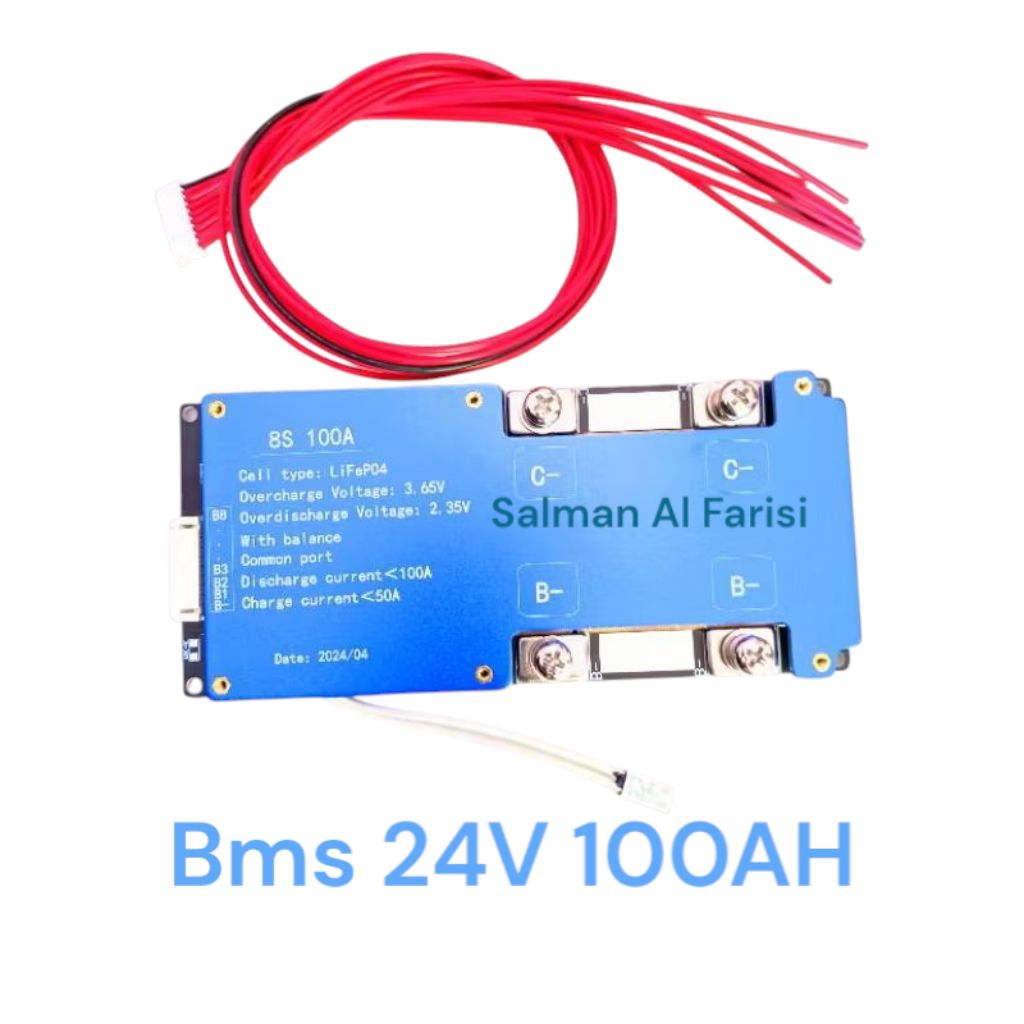 BMS 8S 100A 24V 100A Lifepo4