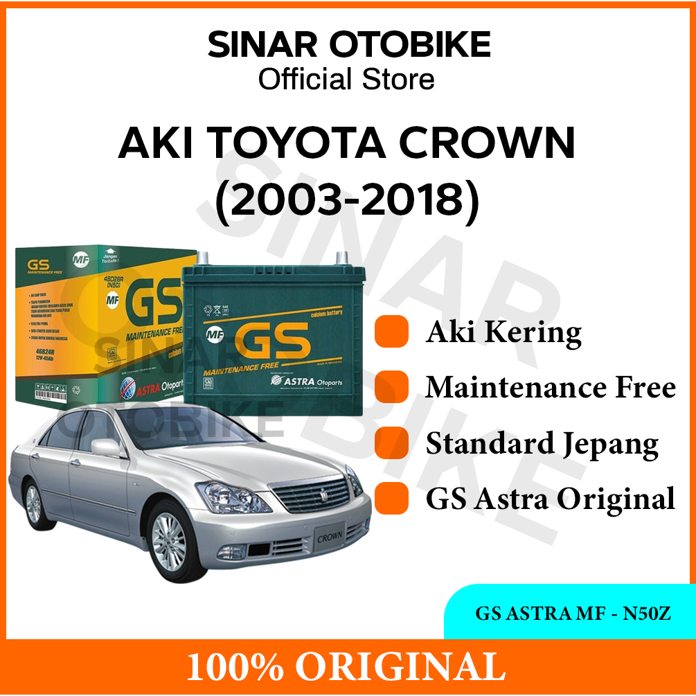 AKI TOYOTA CROWN GS ASTRA MF KERING - N50Z