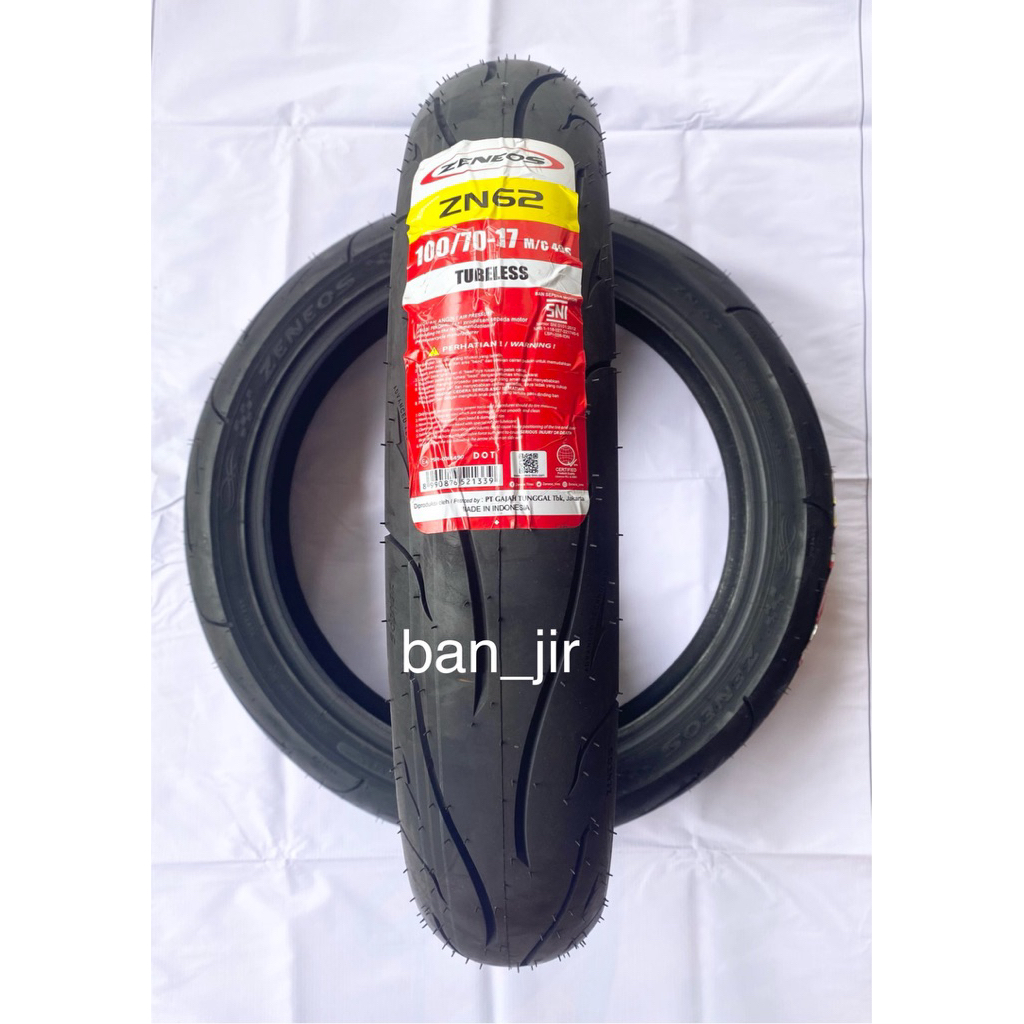 Ban Zeneos ZN62 100/70 Ring 17 Tubeless