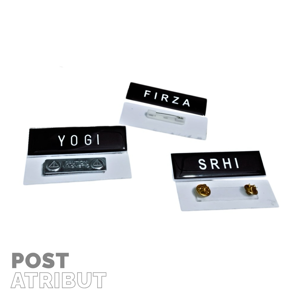 

Papan Nama Dada / Nama Dada PDH / Name Tag / Post Atribut / Atribut Lapas / Atribut KUMHAM