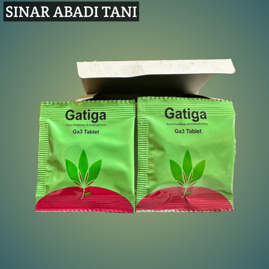 ZPT Gatiga Tablet (Giberelin Acid) Memacu pertumbuhan Tunas baru