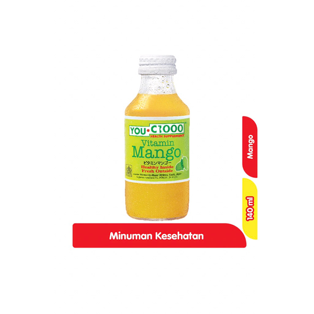 

Yau C1000 Minuman Vitamin C Mango 140 ml