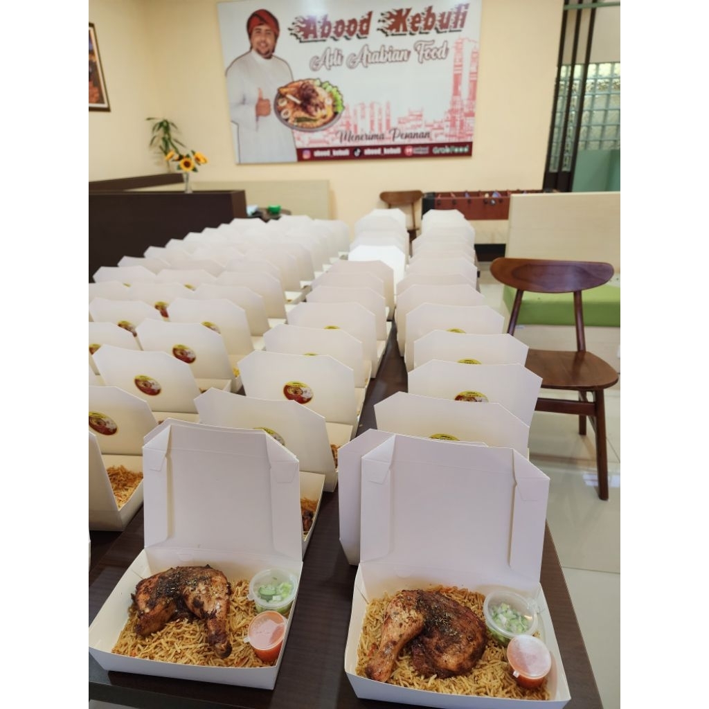 

Nasi kebuli Instan Beras Basmati Premium dengan Bumbu Asli Arab 500 GM