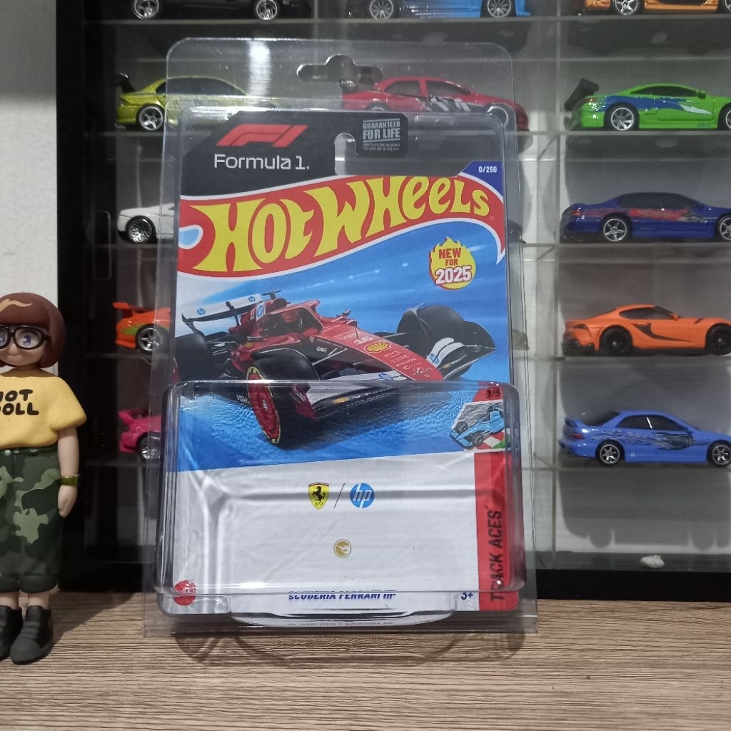 Custom Card Formula 1 F1 Scuderia Ferrari HP Red/Merah Hot Wheels