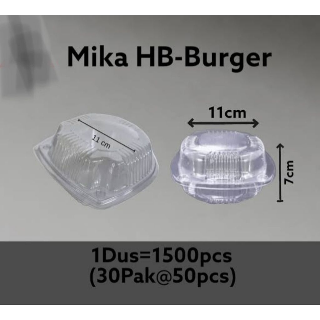 Mika HB Mika Burger Mika Hamburger Foodgrade