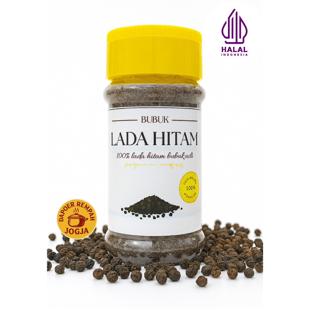 

Lada Hitam Bubuk Asli 100% Tanpa Campuran