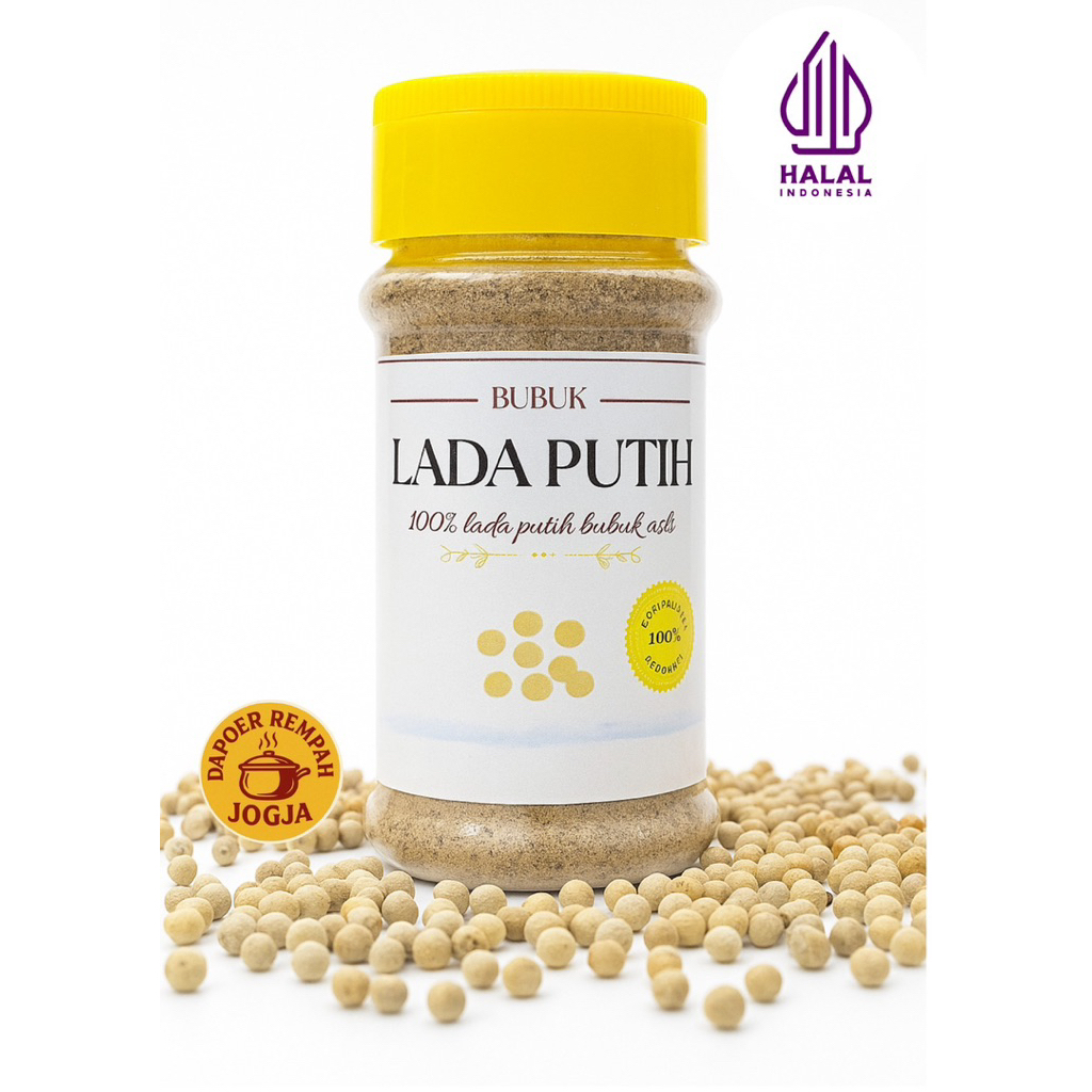 

Lada Putih Bubuk Asli 100% Tanpa Campuran