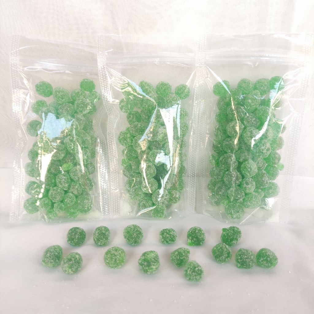 

Permen Kayu Putih Kemasan 100gr (Pouch) / Permen Minyak Kayu Putih / Permen Herbal Alami rasa Mint Original