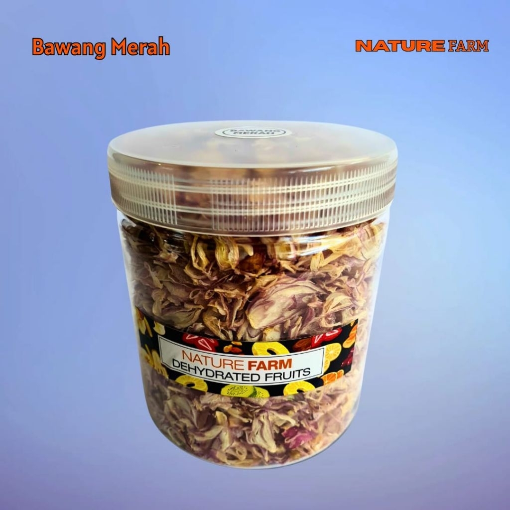 

Nature Farm Premium Bawang Merah iris kering - Dried Shallots Slices