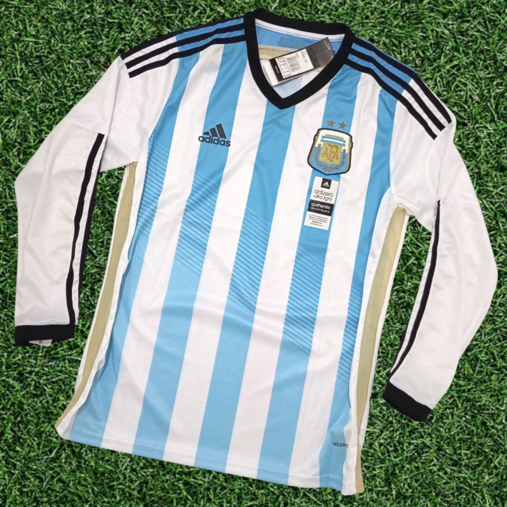 Argentina Home 2014 Longsleeve Player Issue