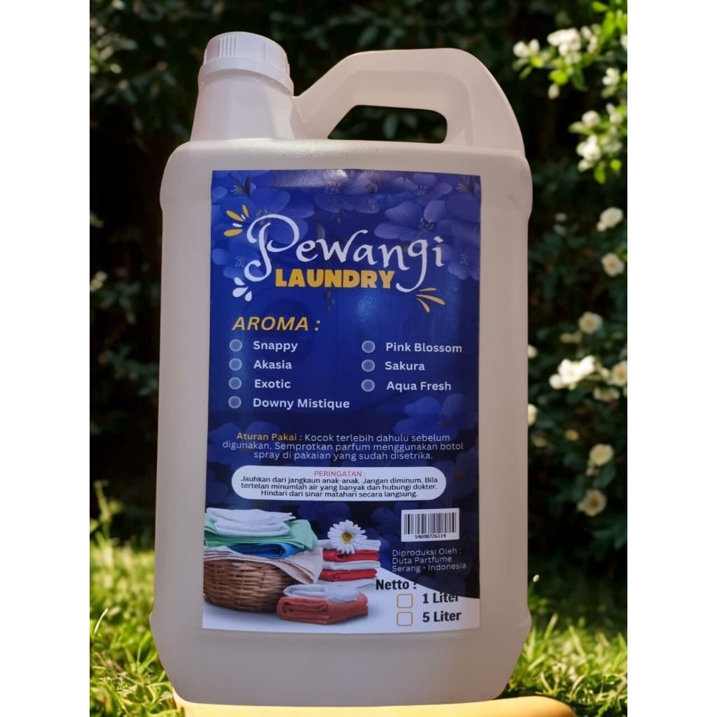 PARFUM LAUNDRY 5 LITER | PEWANGI PAKAIAN