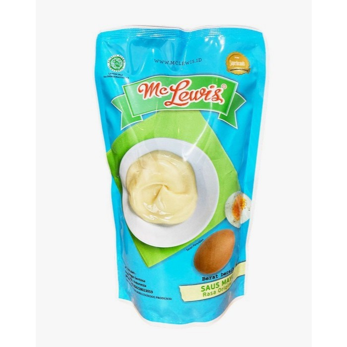 

Mc Lewis Mayonaise original - Saus Mayonais 1KG/500GR/200GR