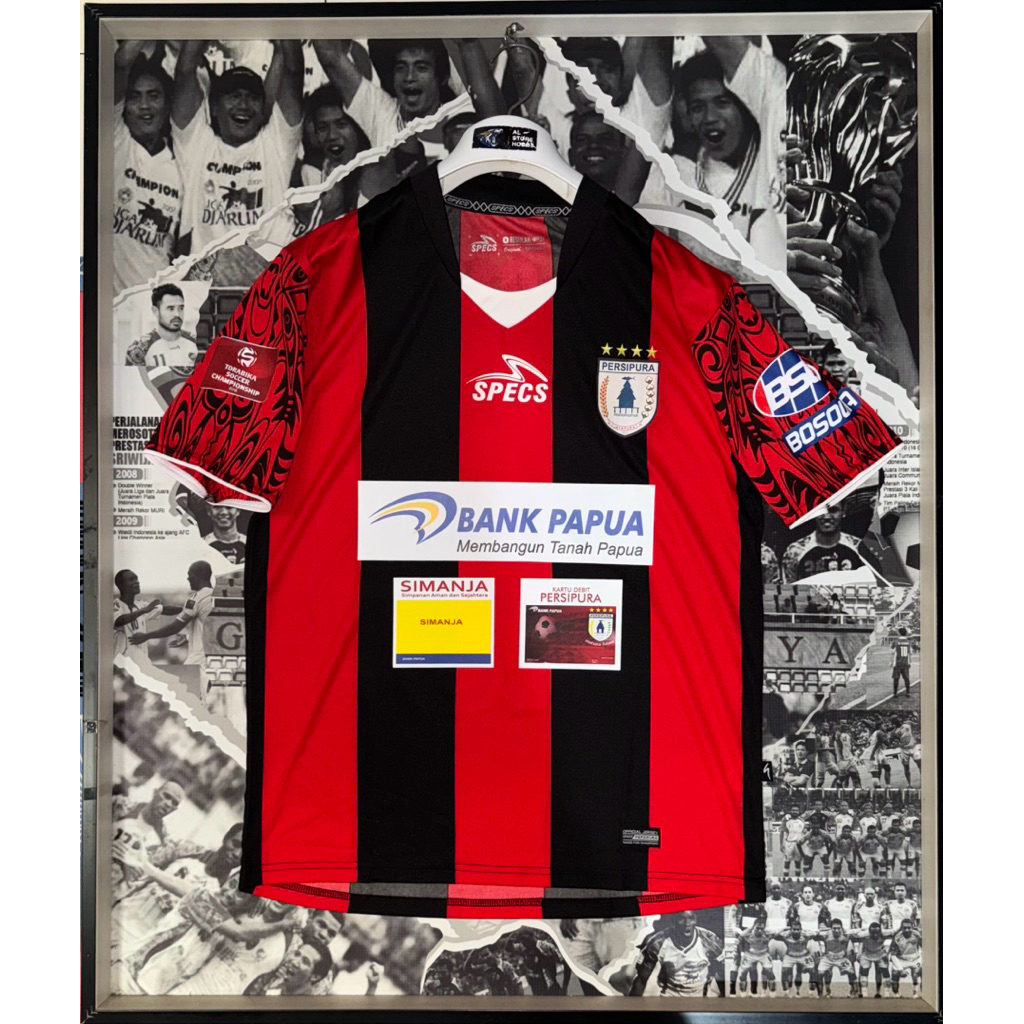 Jersey Persipura Home TSC Original Specs Jk. Lomel #10