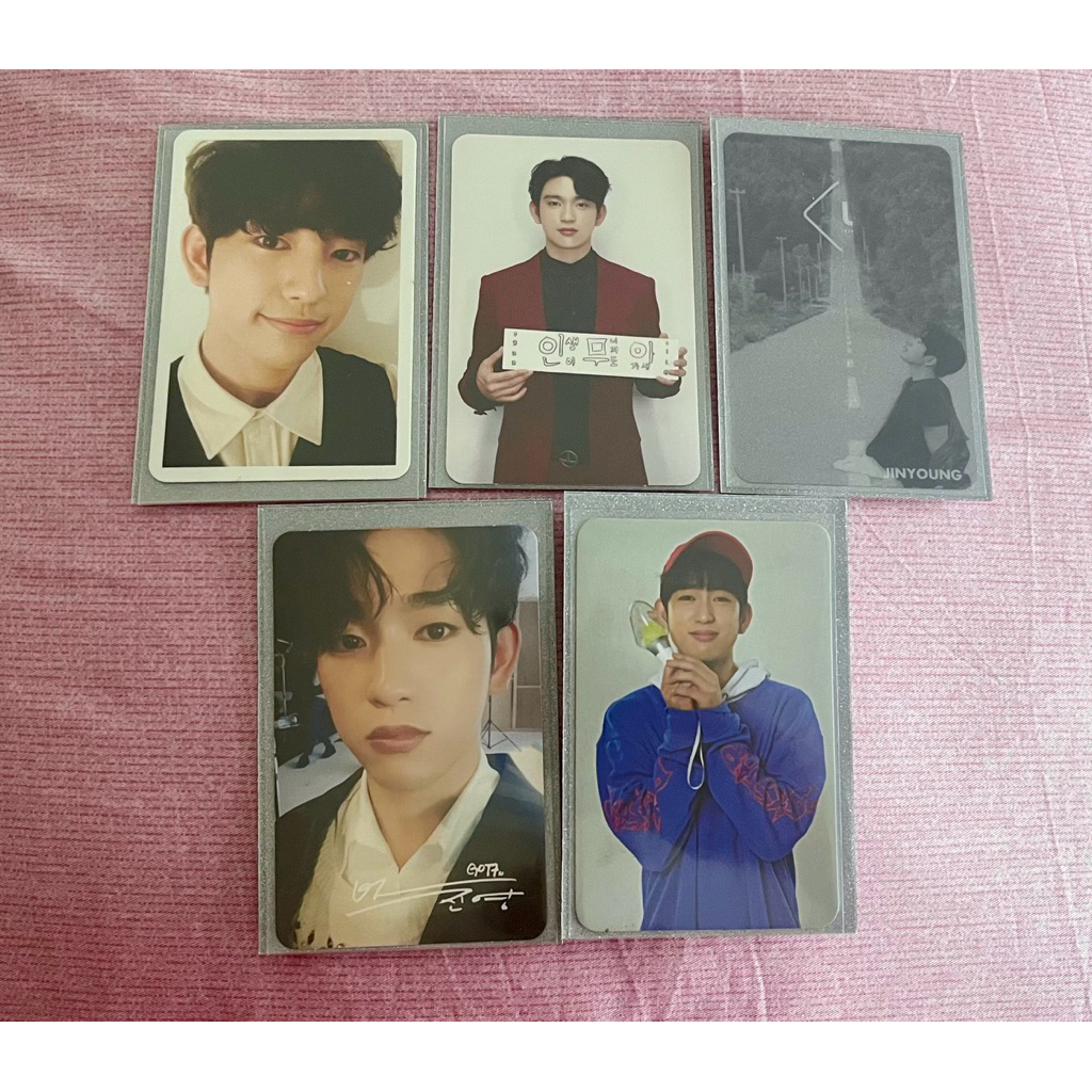 got7 jinyoung official photocard pc