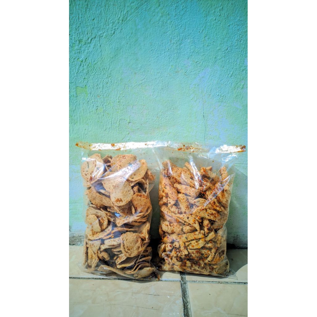 

(COD) BASRENG COMBO PEDAS DAUN JERUK 250gr+250gr