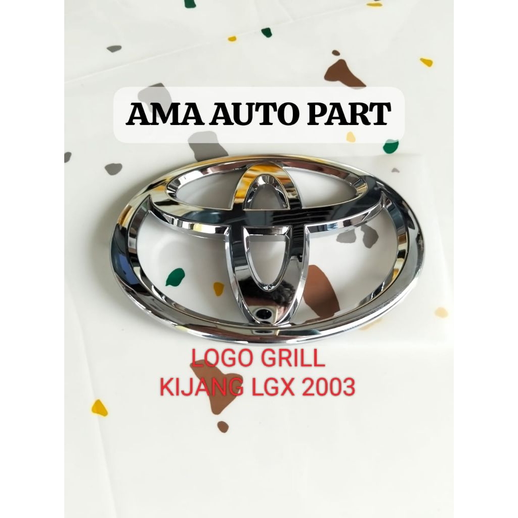 emlem logo depan toyota kijang lgx 2003 original