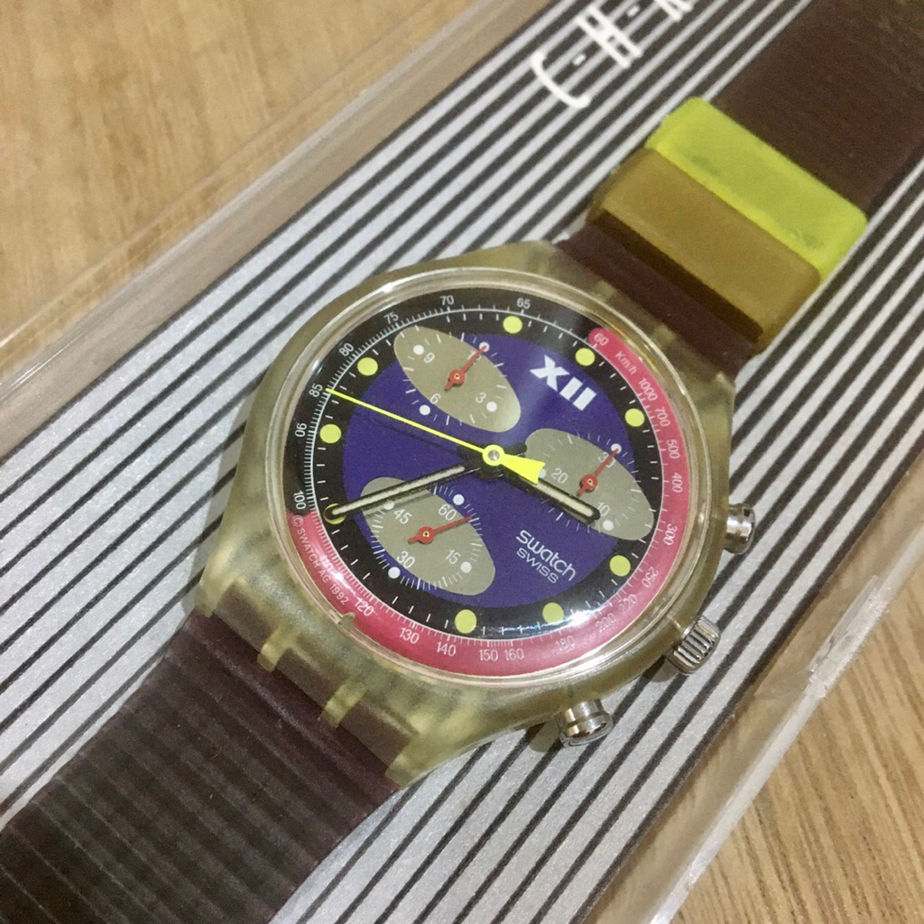 Swatch Chrono “Blue Chip” SCk101