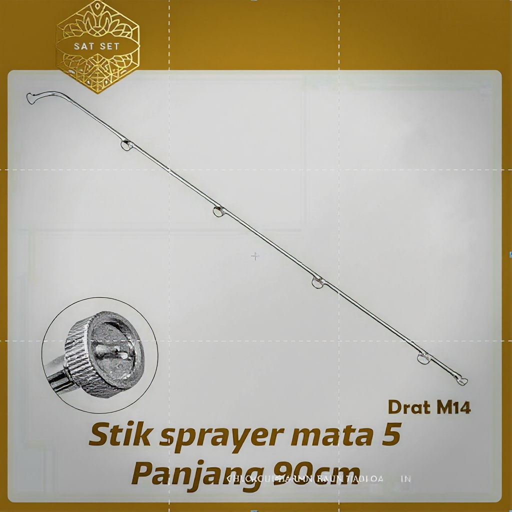 STIK SPRAYER PANJANG MATA 5 SUPER KABUT/STIK SPRAYER ELEKTRIK MANUAL MATA 5 SUPER KABUT/ STIK