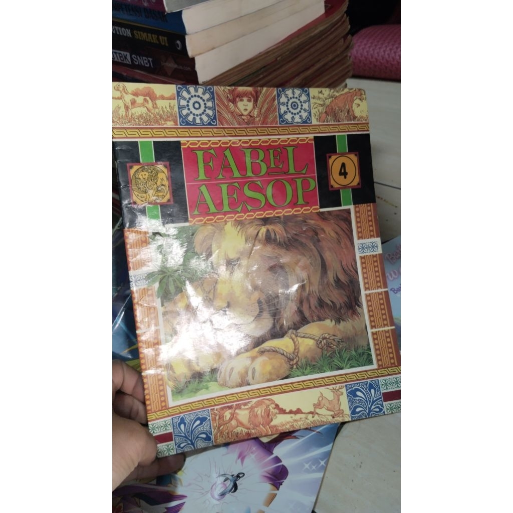 BUKU FABEL AESOP NO.4  BUKU CERITA ANAK
