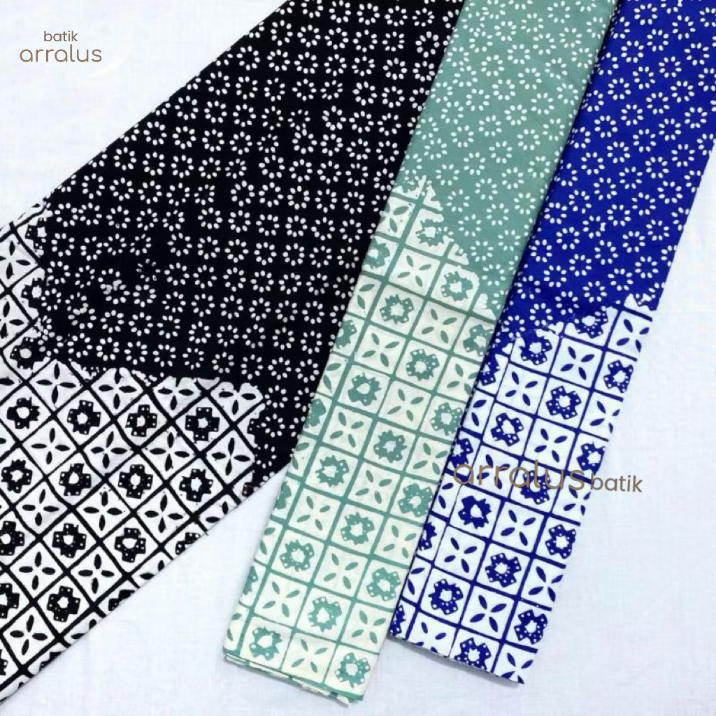 Arralus Batik - Kain Batik Modern Cap Gatutan - Truntum Kotak