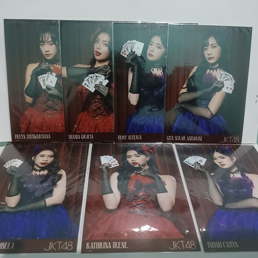 Photopack PC Official JKT48 Raja Hati ( Olla, Gracia, Gita, Indah, Fiony, Freya & Kathrina )