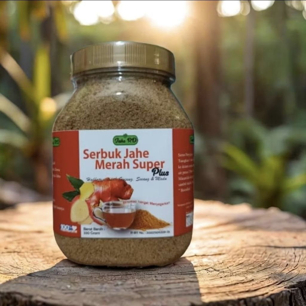 Serbuk jahe merah RD super plus gula aren