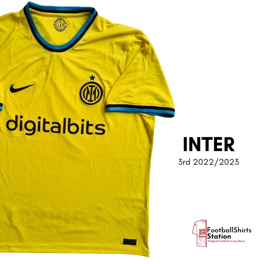Jersey Inter Milan 3rd 2022/2023 Stadium Version Size XXL Original
