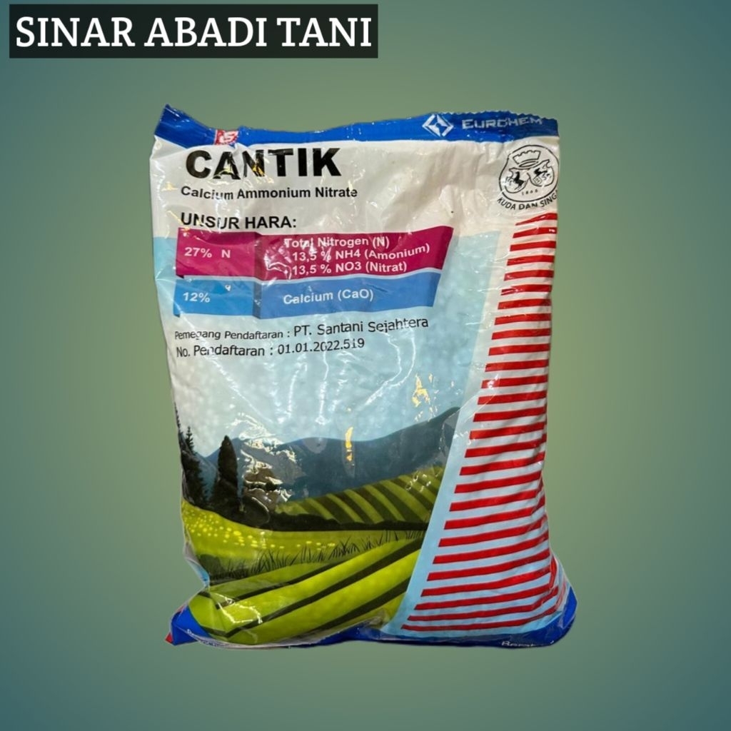 Pupuk CANTIK 1Kg Calsium Amonium Nitrat