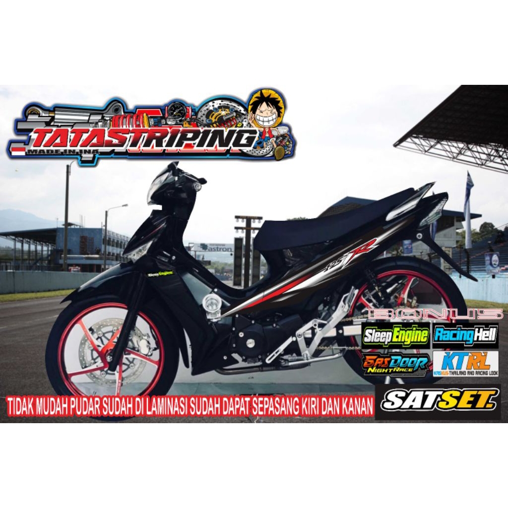 STRIPING VARIASI SUPRA 125 WAVE 125