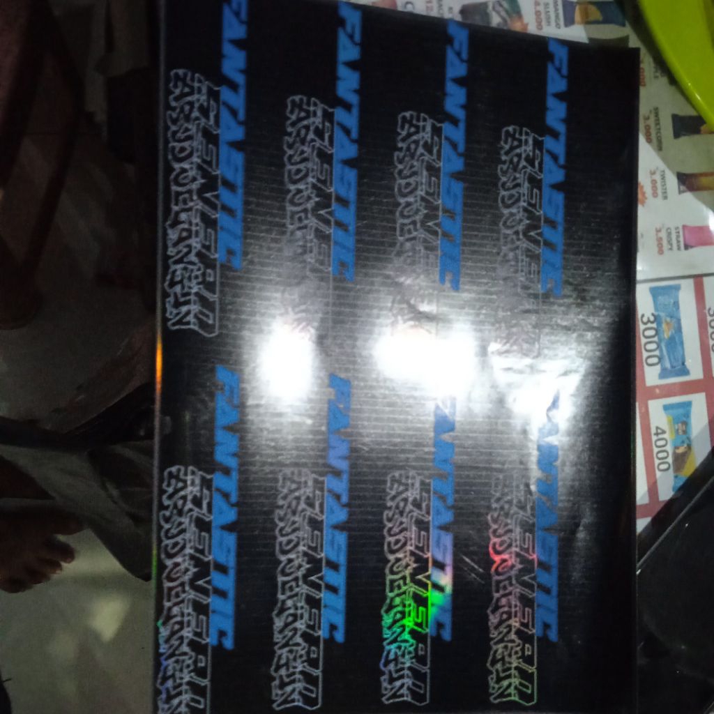 

stiker fantastic senero lembaran