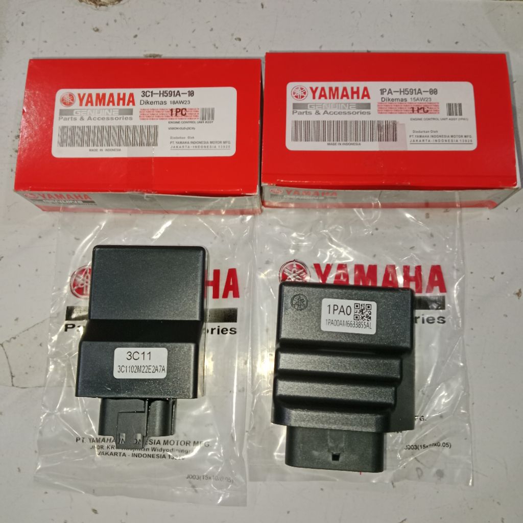 ECU VIXION LAMA 3C1 ECU VIXION NEW 1PA ECU VIXION NEW ADVANCED NVA 2TP