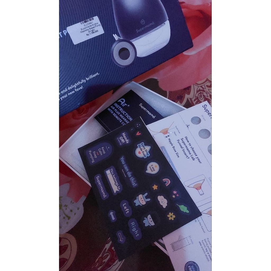 Preloved Supermama Airplus Pompa Asi Handsfree