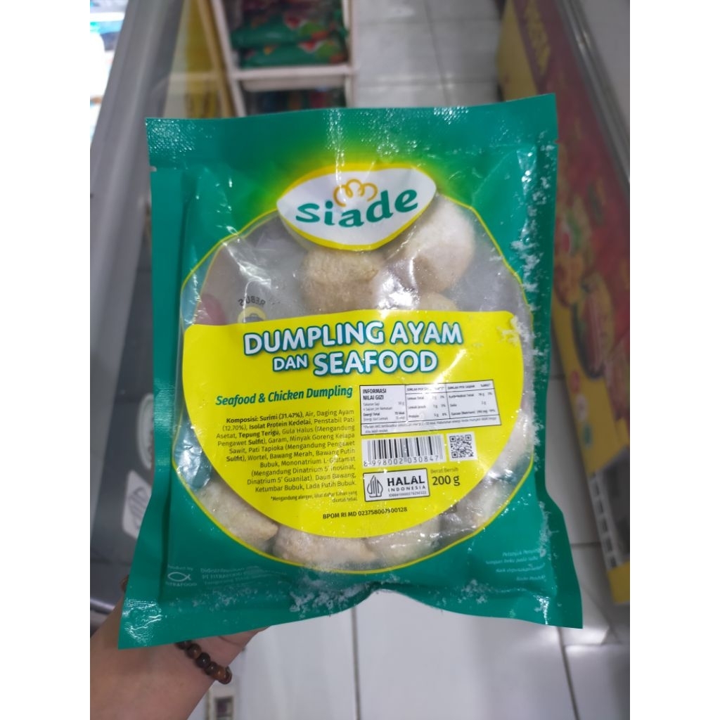 

siade dumpling ayam 200g