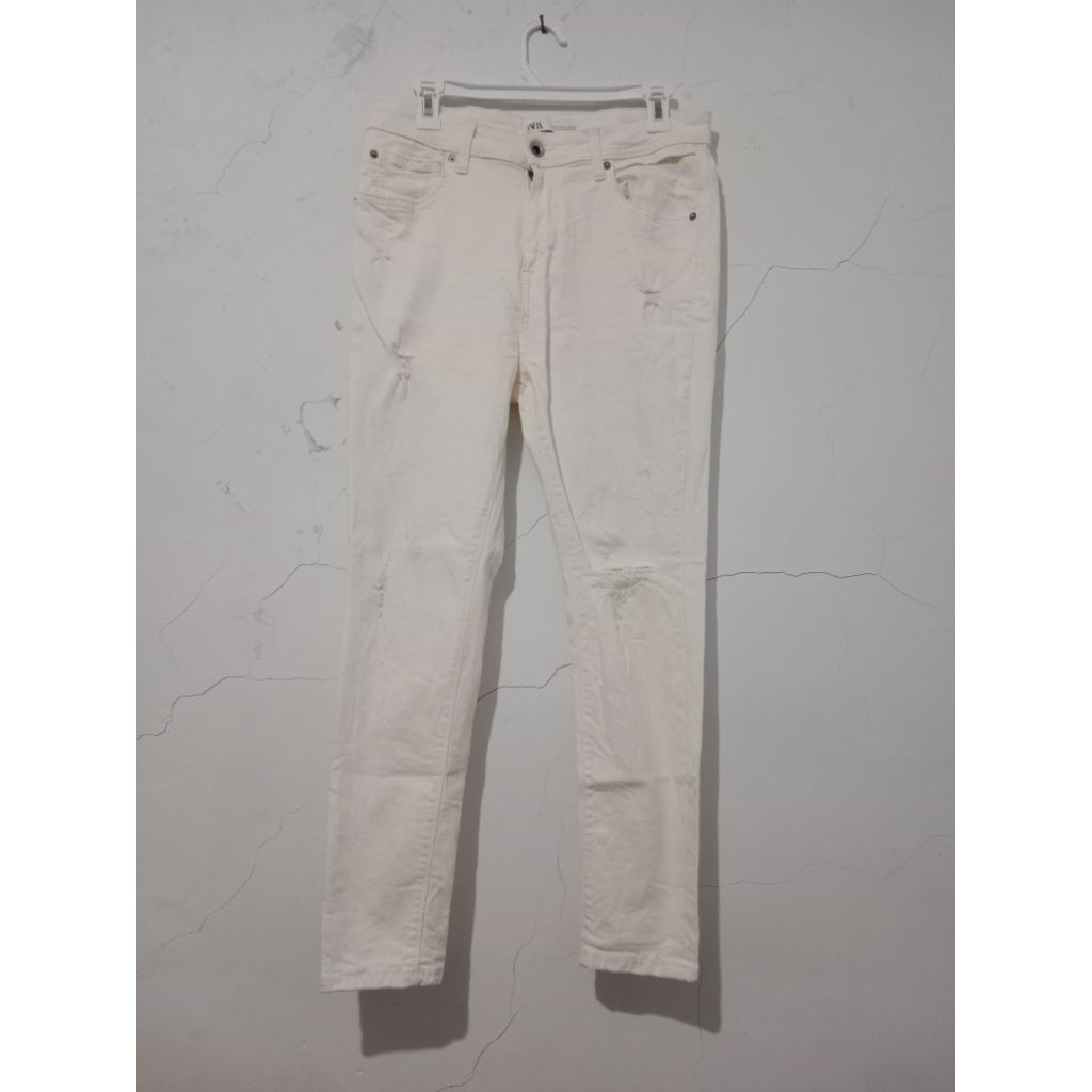 Skinny Jeans Ripped Zara